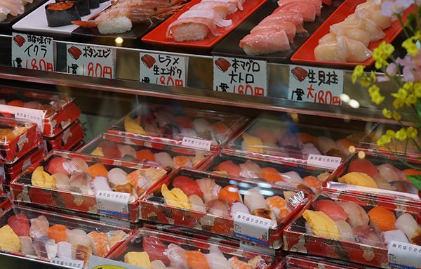 岩船港鮮魚センター寿司コーナー